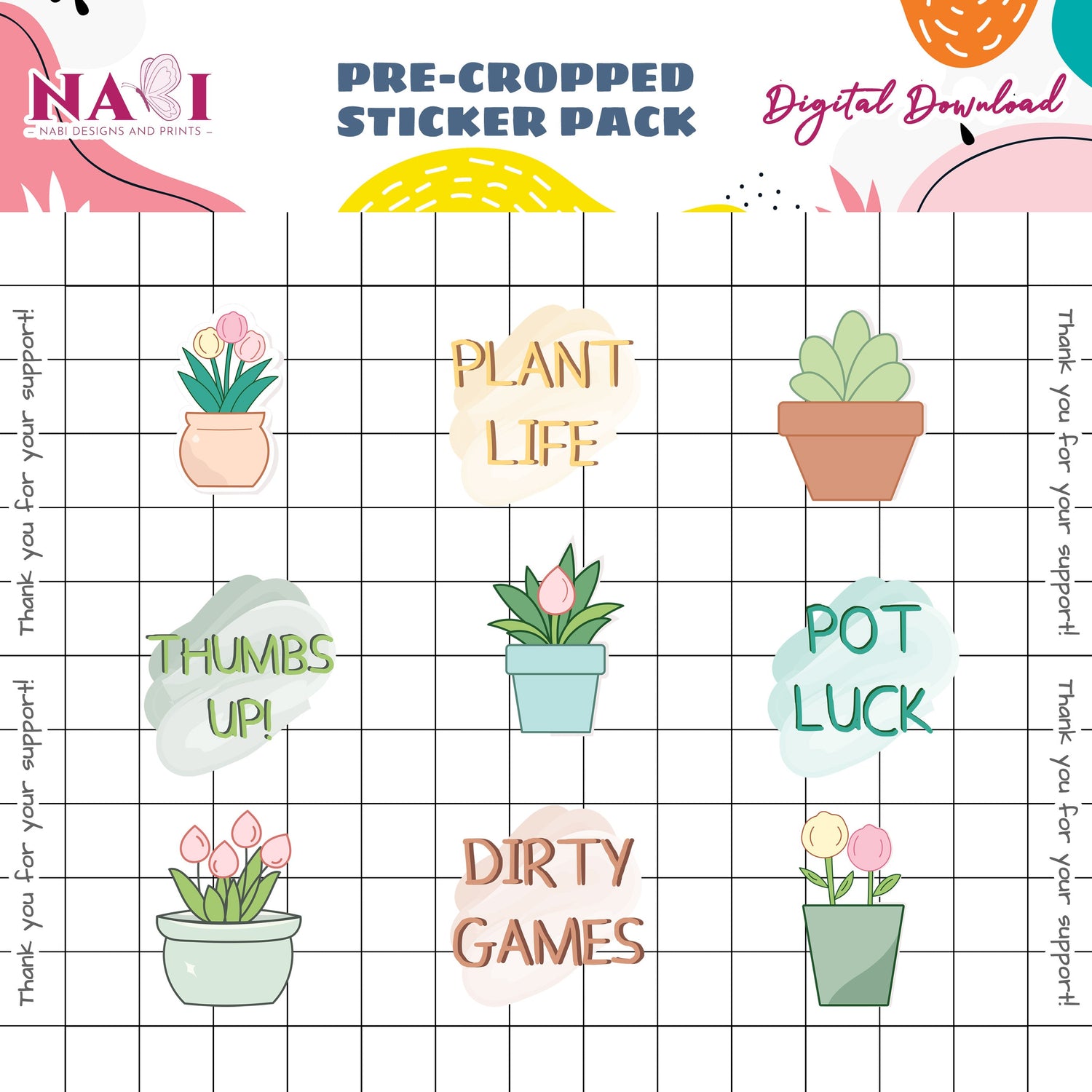 Themed Decorative Stickers