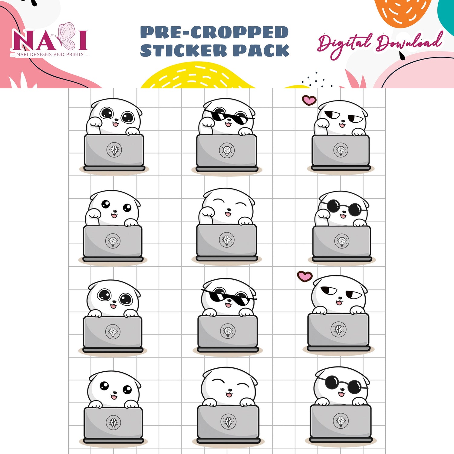 Pawfessionals Sticker Sets