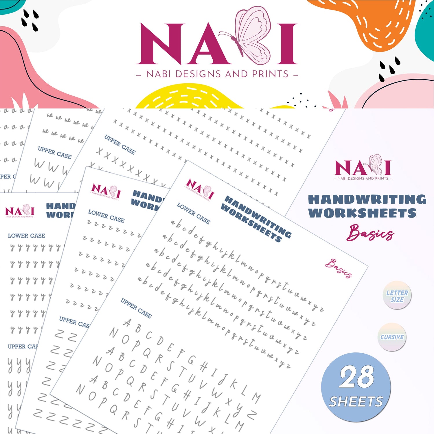 Alphabet Tracing Worksheets